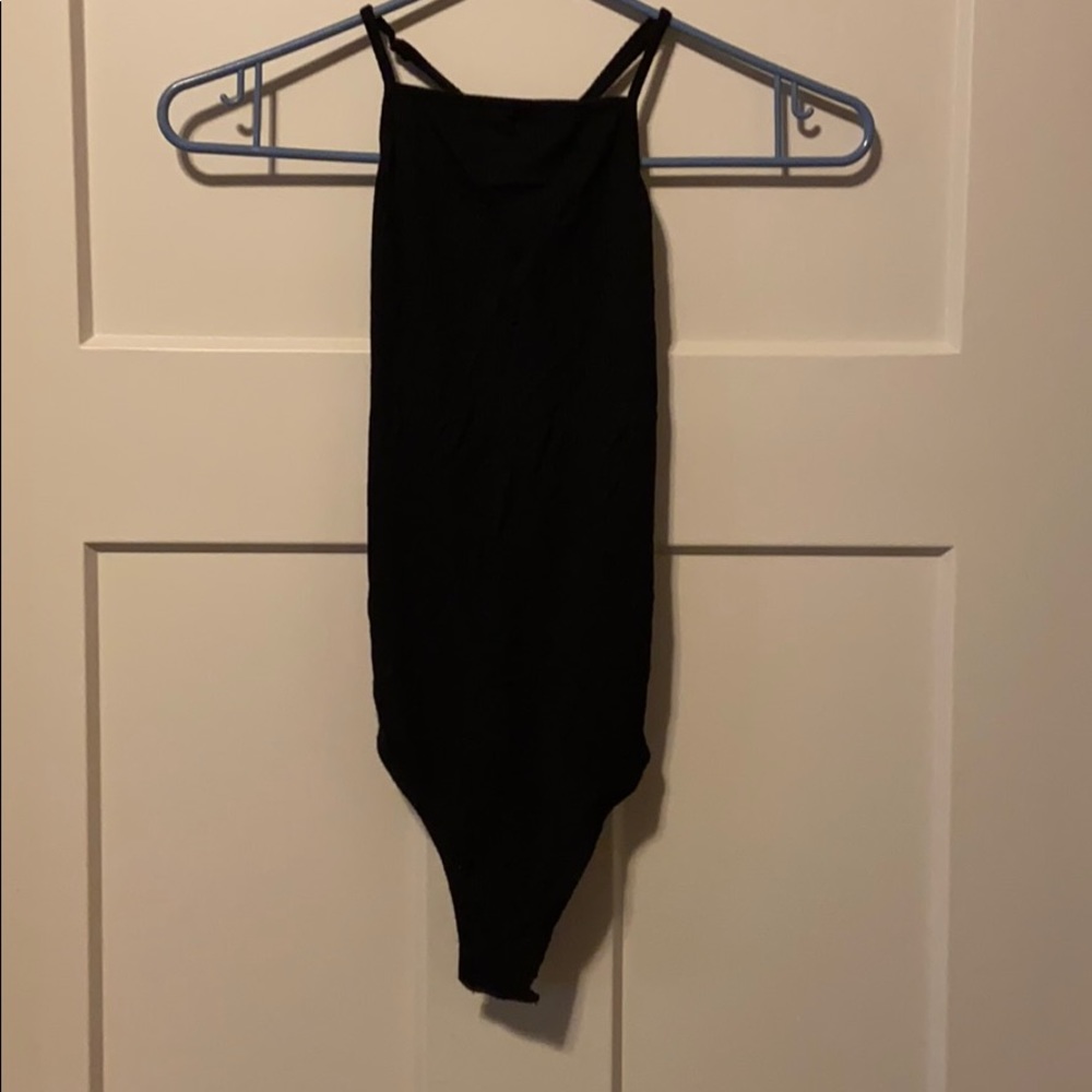 black bodysuit